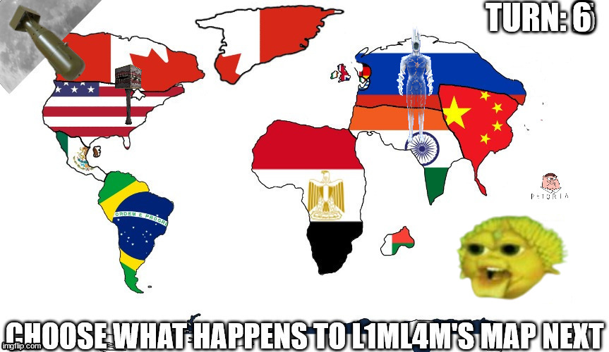 Australia is now Fish Country, and Minos destroyed Japan. | 6 | made w/ Imgflip meme maker