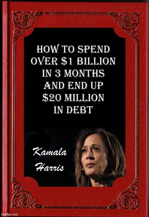 Kamala's New Book Blank Meme Template