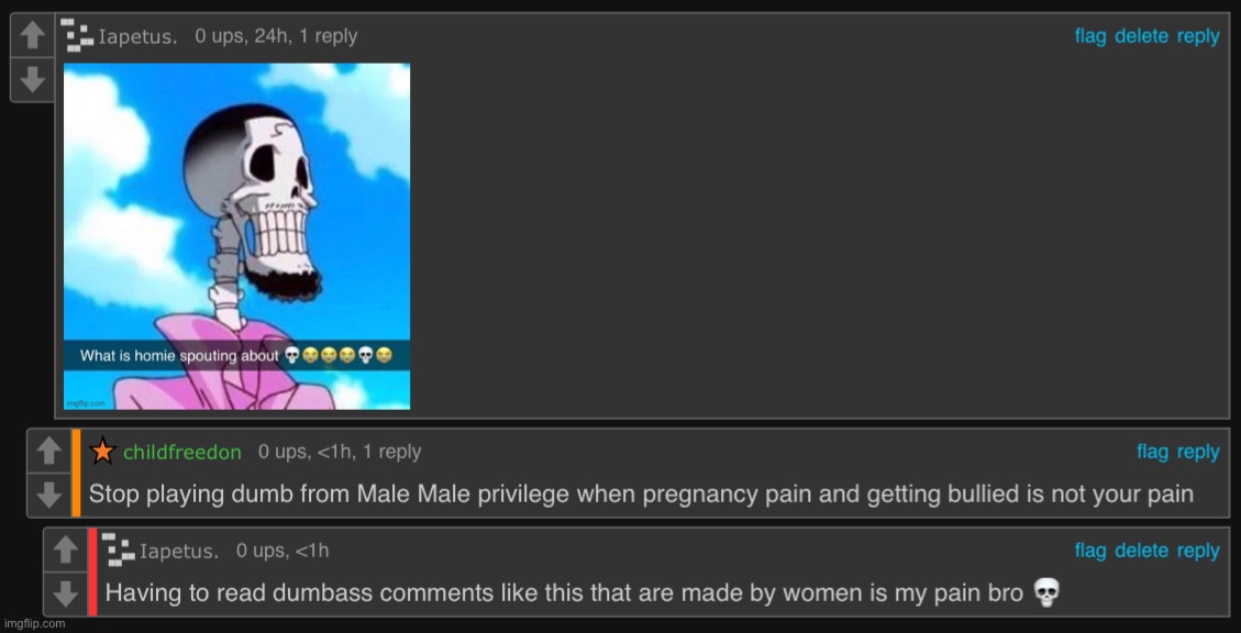Bullshit comment section that nobody cares about | made w/ Imgflip meme maker