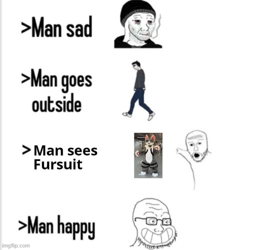 only normie supporters of the furry-fandom can relate.. | image tagged in funny,wholesome,furry and normie memes,furry | made w/ Imgflip meme maker