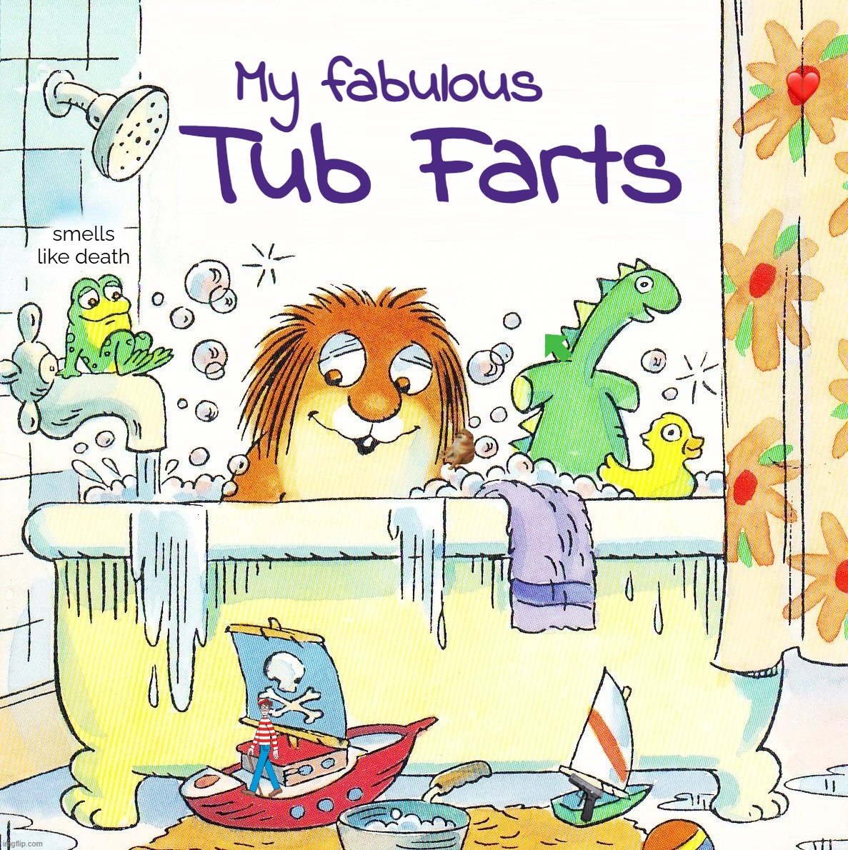 My Fabulous Tub Farts - Easter Egg Edition | My fabulous; Tub Farts; smells like death | image tagged in funny memes,fake books | made w/ Imgflip meme maker