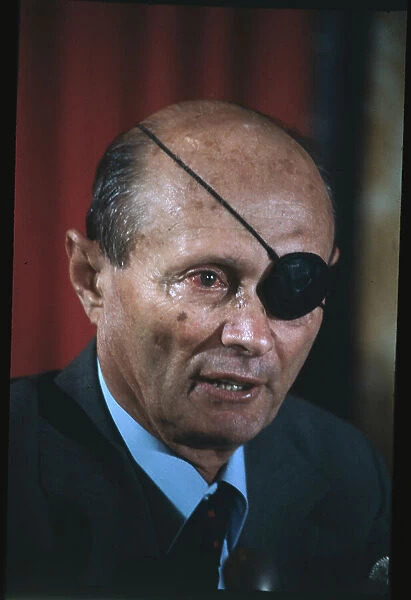 Moshe Dayan Blank Meme Template