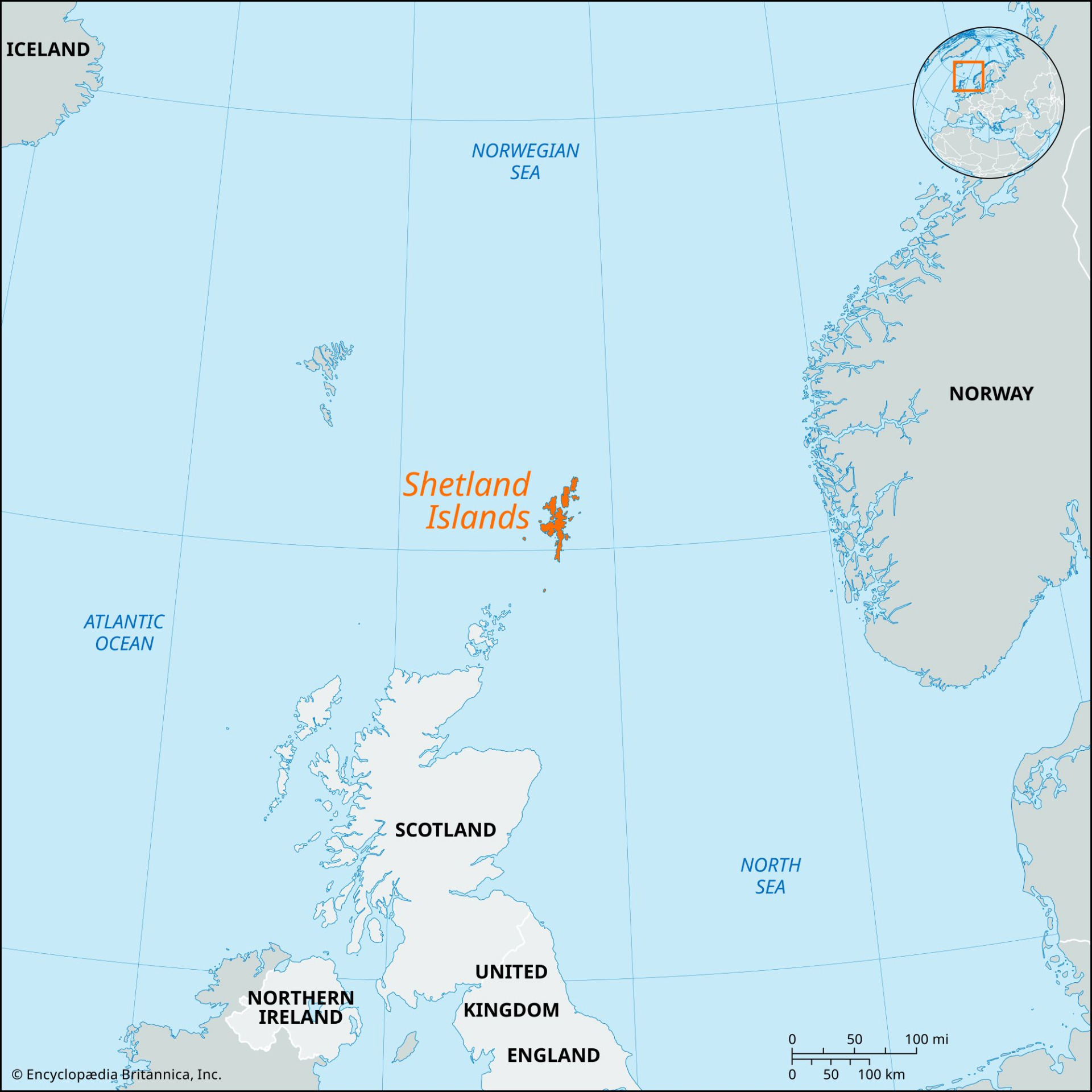 High Quality Shetland map Blank Meme Template