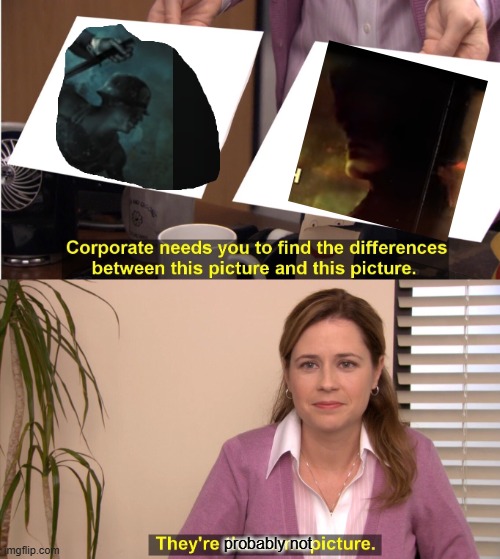 They're The Same Picture | probably not | image tagged in memes,they're the same picture | made w/ Imgflip meme maker