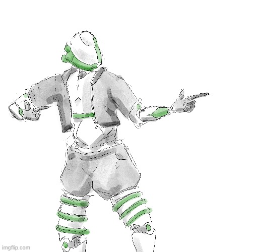 I requested an image from r/DrawForMe and ig this somewhat does Gamma justice that I wanted | made w/ Imgflip meme maker