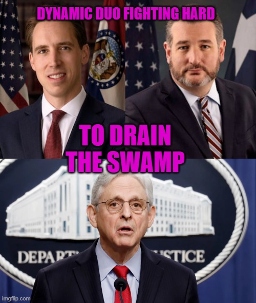 fighting hard | DYNAMIC DUO FIGHTING HARD; TO DRAIN THE SWAMP | made w/ Imgflip meme maker