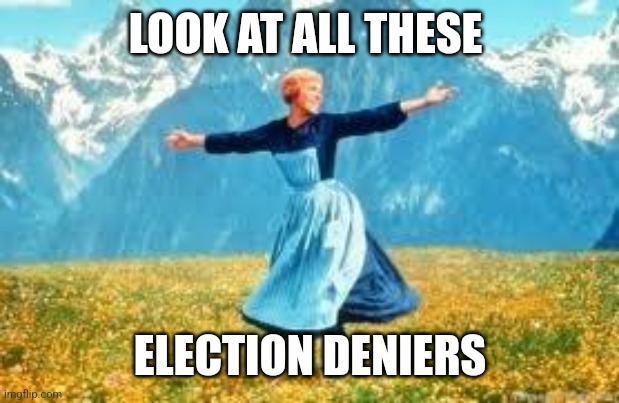 Look At All These | LOOK AT ALL THESE; ELECTION DENIERS | image tagged in memes,look at all these | made w/ Imgflip meme maker