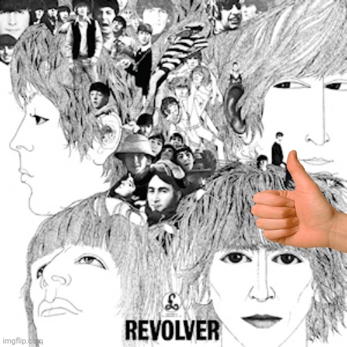 The Beatles Revolver | image tagged in the beatles revolver | made w/ Imgflip meme maker