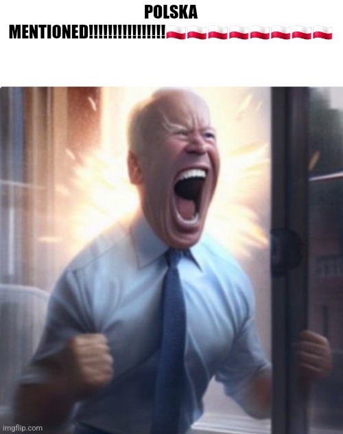 Biden Lets Go | POLSKA MENTIONED!!!!!!!!!!!!!!!!🇵🇱🇵🇱🇵🇱🇵🇱🇵🇱🇵🇱🇵🇱🇵🇱 | image tagged in biden lets go | made w/ Imgflip meme maker