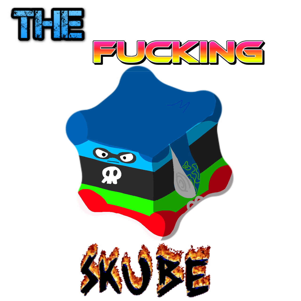 The skube Blank Meme Template