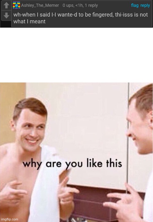 image tagged in why are you like this | made w/ Imgflip meme maker