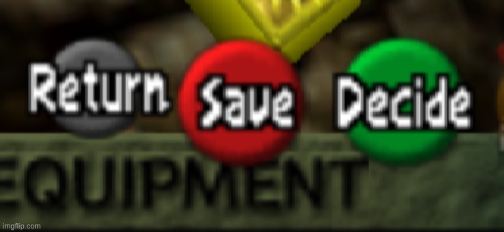 why did Nintendo change the button colors in master quest? Are they stupid? | made w/ Imgflip meme maker