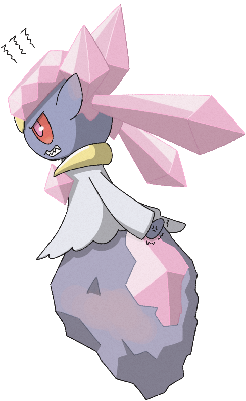 Angry Diancie Blank Meme Template