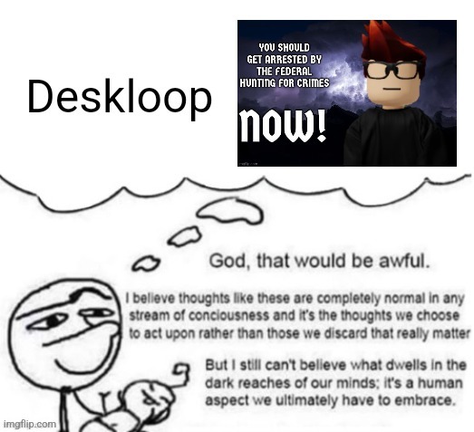 deskloop disaster, censored | image tagged in deskloop disaster,deskloop,fhc,mc | made w/ Imgflip meme maker