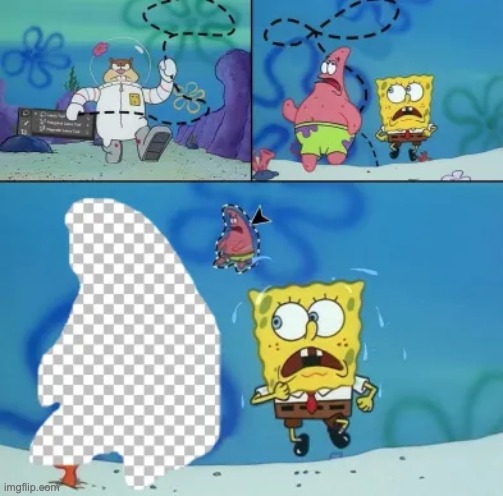 OH GOD HE'S BEEN LASSO TOOLED | made w/ Imgflip meme maker