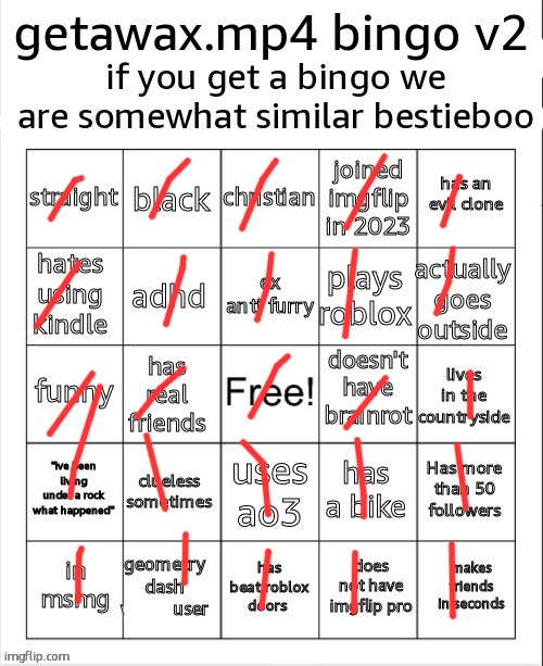 getawax bingo v2.5.txt | image tagged in getawax bingo v2 5 txt | made w/ Imgflip meme maker