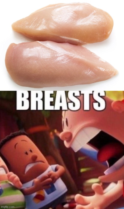 image tagged in chicken breasts,mr krupp breasts | made w/ Imgflip meme maker