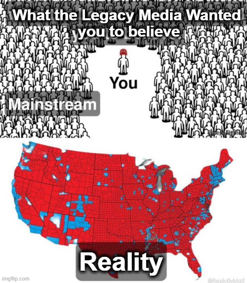 Media 24/7 Were Negative Trump But We The People Saw The Truth! | What the Legacy Media Wanted 
you to believe; Reality | image tagged in biased media,malicious media,propaganda,sounds like communist propaganda,we the people,donald trump | made w/ Imgflip meme maker