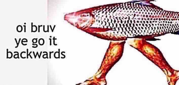 Backwards Blank Meme Template