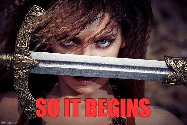 So It Begins | SO IT BEGINS | image tagged in so it begins,women,your body my choice,trump supporters,misogyny | made w/ Imgflip meme maker