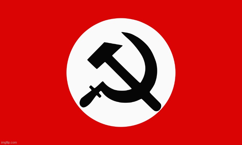 Flag of National Bolshevism | image tagged in flag of national bolshevism | made w/ Imgflip meme maker