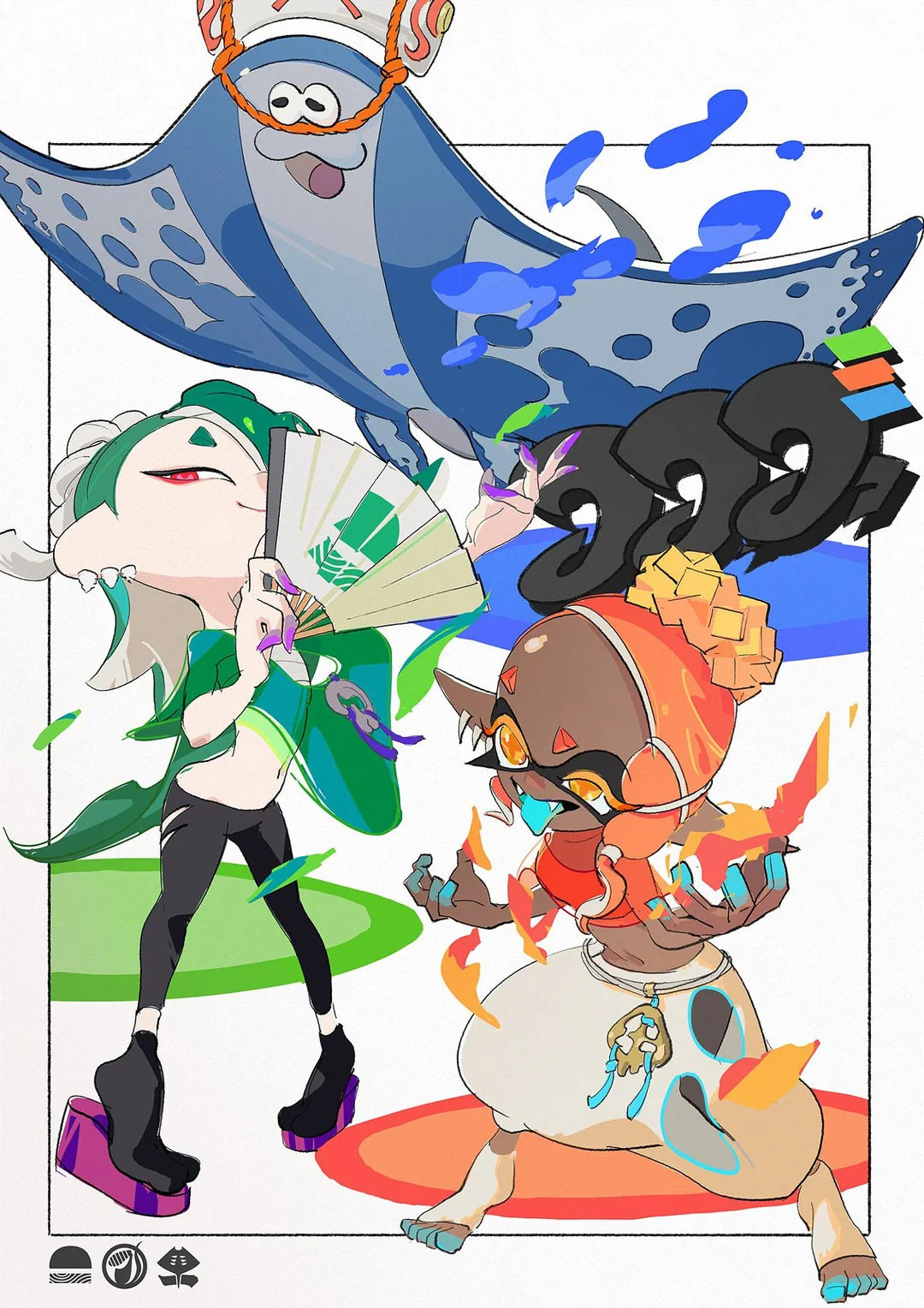 pokemon splatfest Blank Meme Template