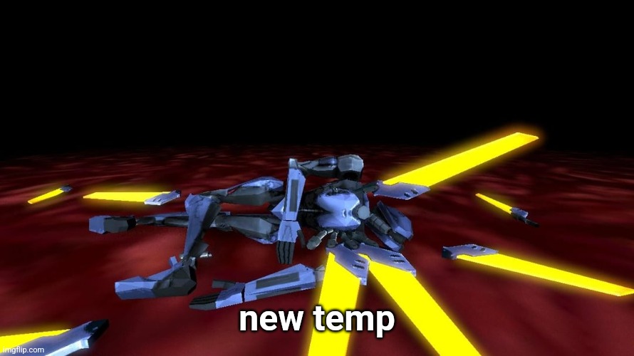 ok gn | new temp | image tagged in v1 is dead lmao | made w/ Imgflip meme maker