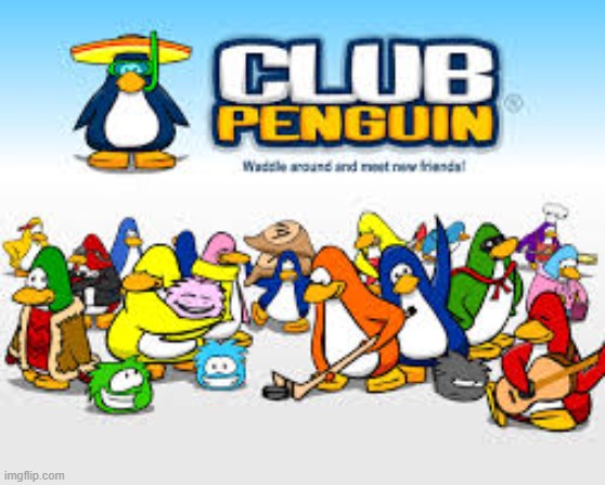 Posting CP. | image tagged in club penguin,penguin | made w/ Imgflip meme maker