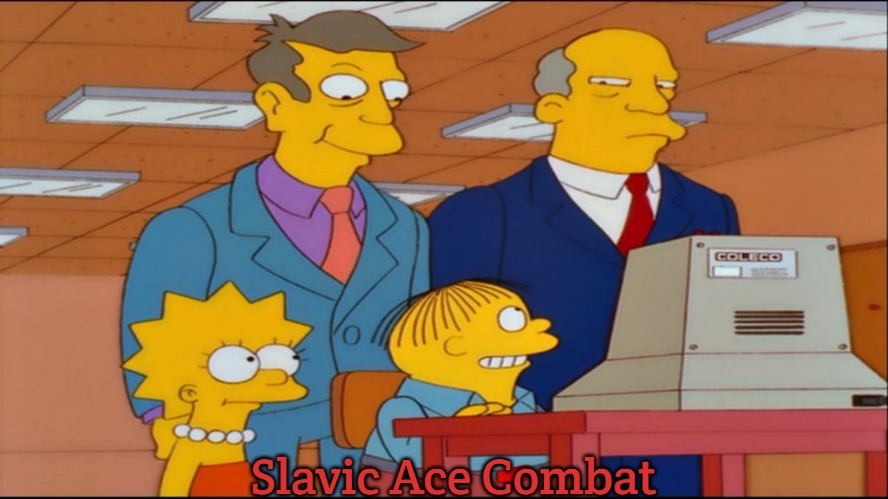 Super Nintendo Chalmers | Slavic Ace Combat | image tagged in super nintendo chalmers,slavic ace combat | made w/ Imgflip meme maker