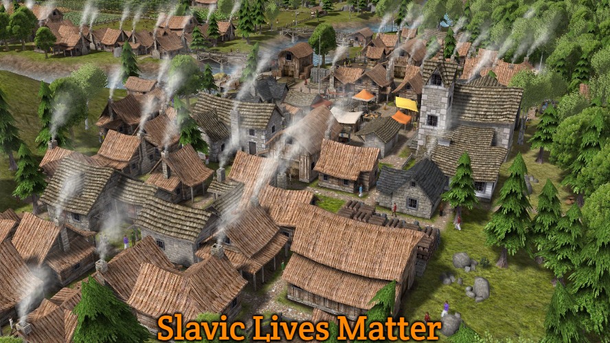 Banished | Slavic Lives Matter | image tagged in banished,slavic | made w/ Imgflip meme maker