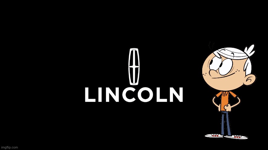 Lincoln and the Lincoln Car Logo | image tagged in lincoln loud,the loud house,nickelodeon,cars,vehicle,michigan | made w/ Imgflip meme maker