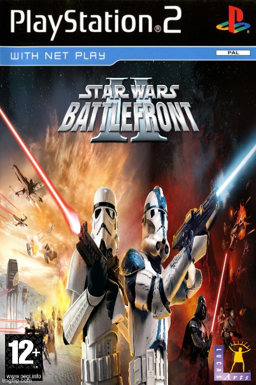 Star wars battlefront 2 pal | image tagged in blank white template | made w/ Imgflip meme maker