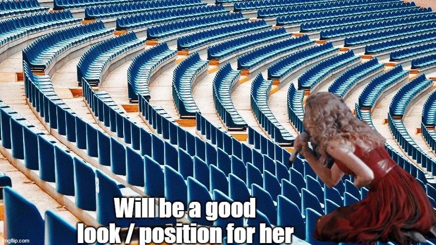 Will be a good look / position for her | made w/ Imgflip meme maker