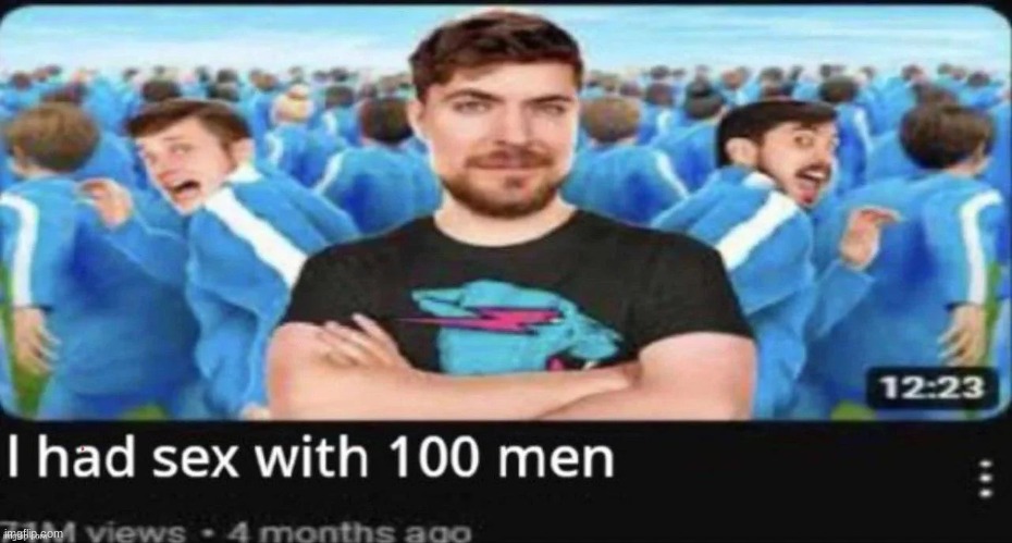 100 men | image tagged in 100 men | made w/ Imgflip meme maker