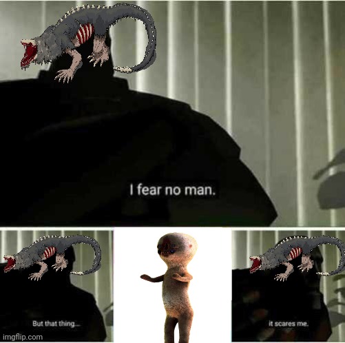 I fear no man | made w/ Imgflip meme maker