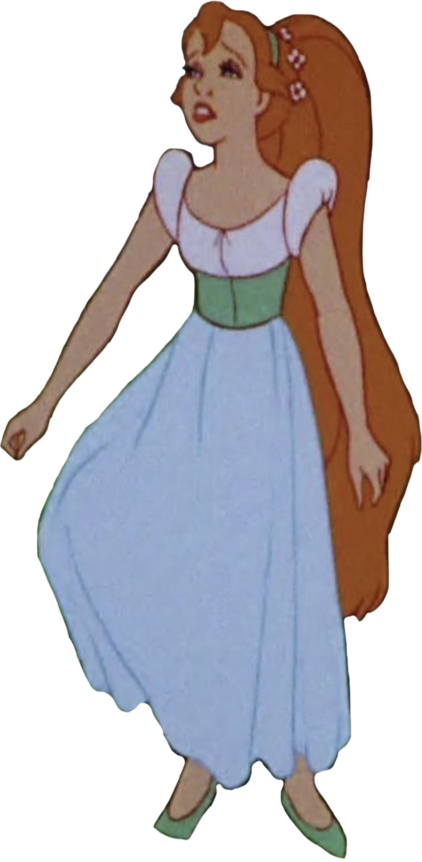 thumbelina sad Blank Meme Template