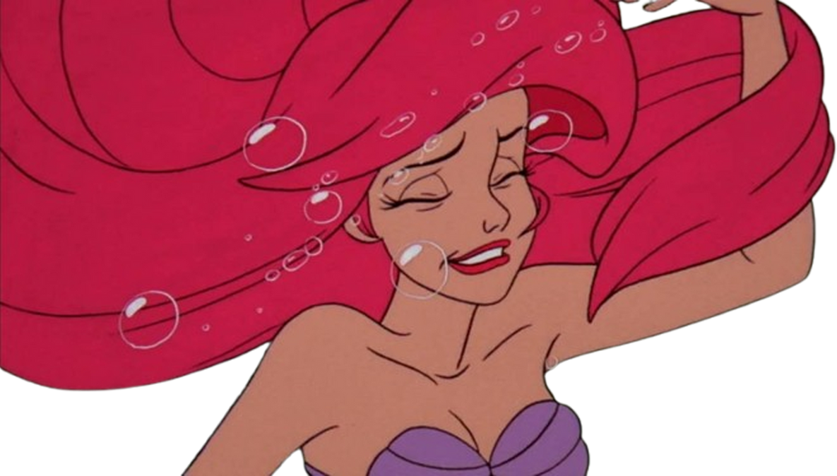 ariel bubbles Blank Meme Template