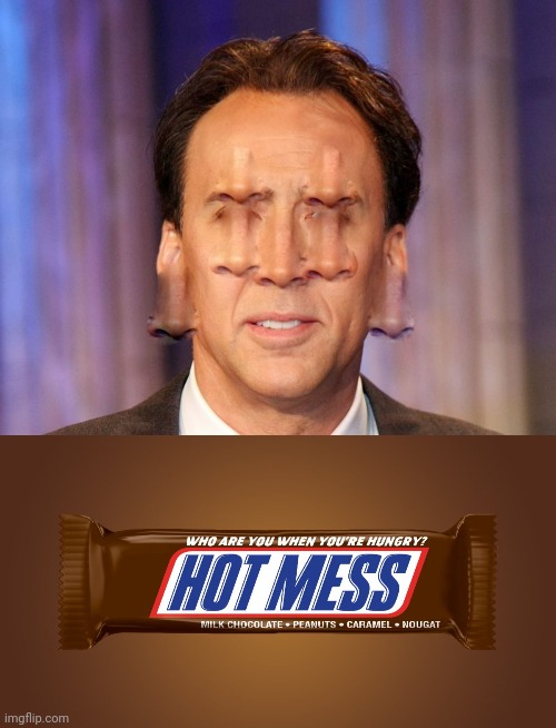 Nicolas Nose Cage | image tagged in hot mess,nicolas cage,nose,noses,cursed image,memes | made w/ Imgflip meme maker