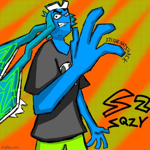 Skatez squidzy | image tagged in skatez squidzy | made w/ Imgflip meme maker