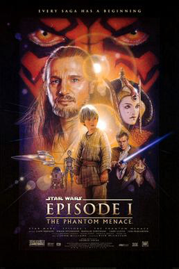 High Quality Phantom Menace Poster Blank Meme Template