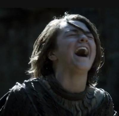 High Quality arya laugh Blank Meme Template