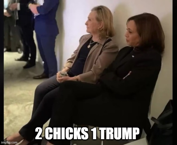 2 CHICKS 1 TRUMP | made w/ Imgflip meme maker