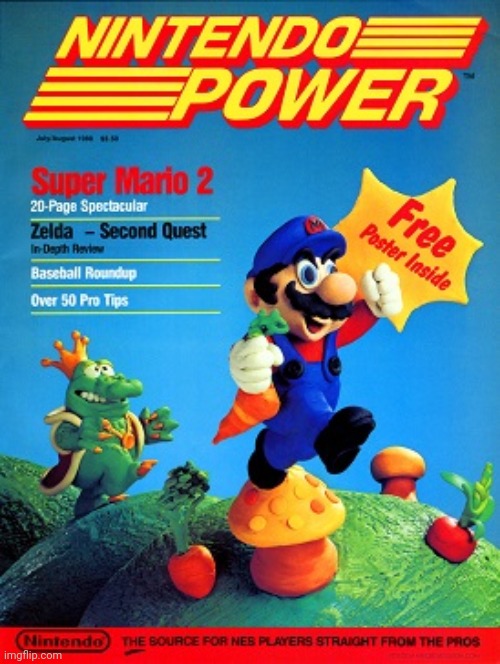 Nintendo Power Magazine | image tagged in nintendo power magazine | made w/ Imgflip meme maker