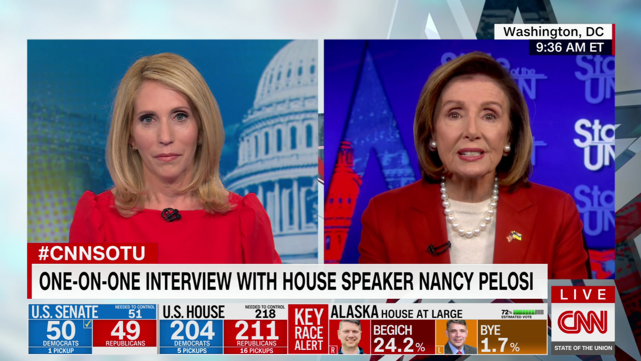 Nancy Pelosi with Dana Bash Blank Meme Template