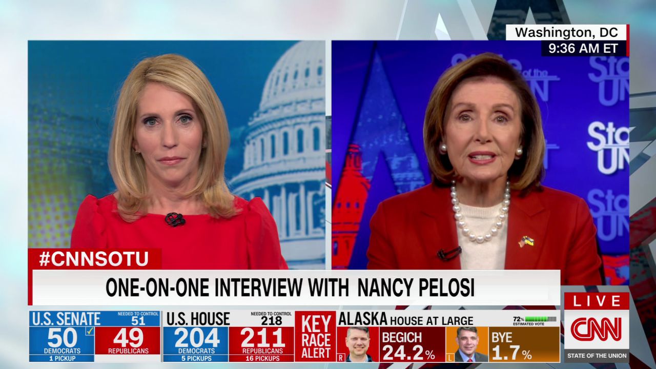 Nancy Pelosi with Dana Bash Blank Meme Template