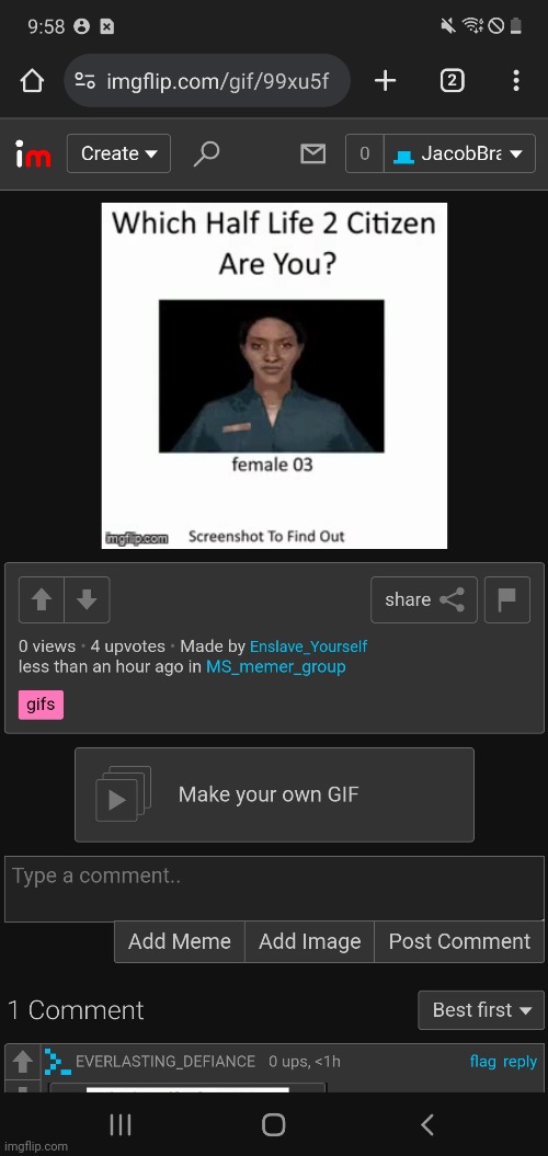 made w/ Imgflip meme maker