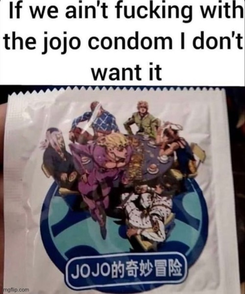 Give her a golden experience | image tagged in jojo's bizarre adventure | made w/ Imgflip meme maker