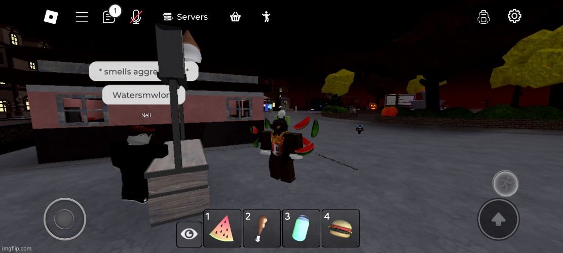 wild... (My image btw mods) | image tagged in roblox,chicken | made w/ Imgflip meme maker