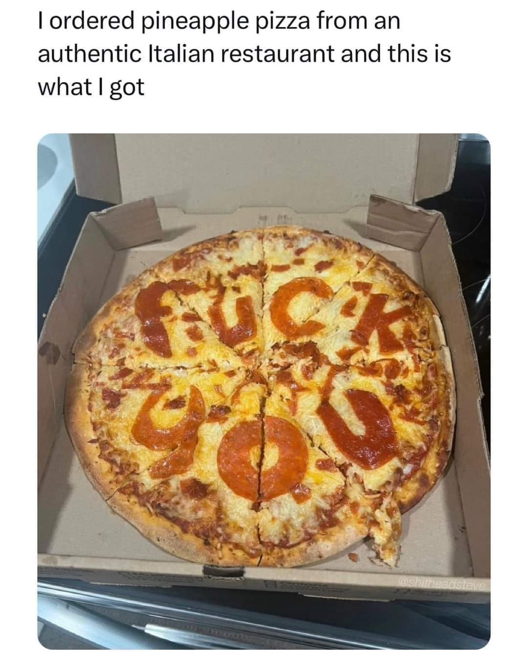 Pizza Blank Meme Template