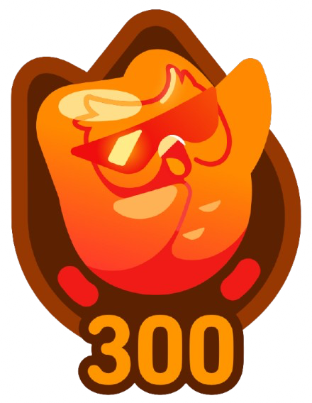 300 Duolingo Streak logo Blank Meme Template